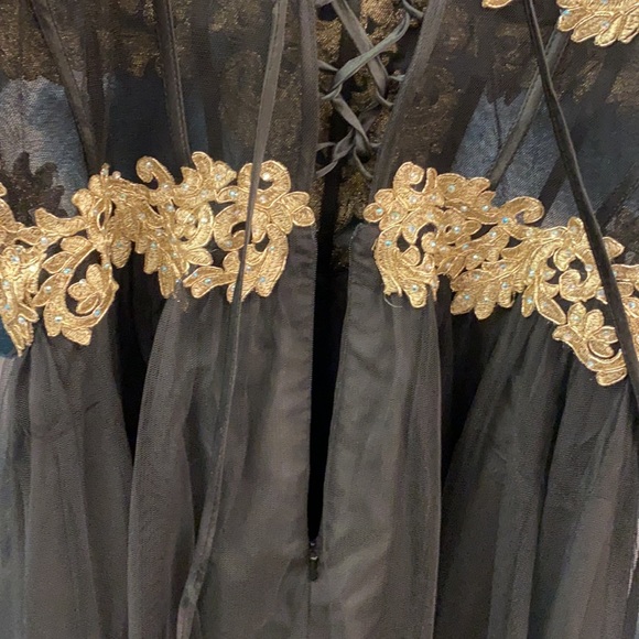 BA Nites Corset Gown Lace Up Back - Picture 16 of 16